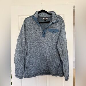 Eddie Bauer Heathered Blue Sweater